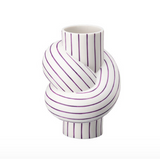 Node Stripes Plum Vase | Rosenthal