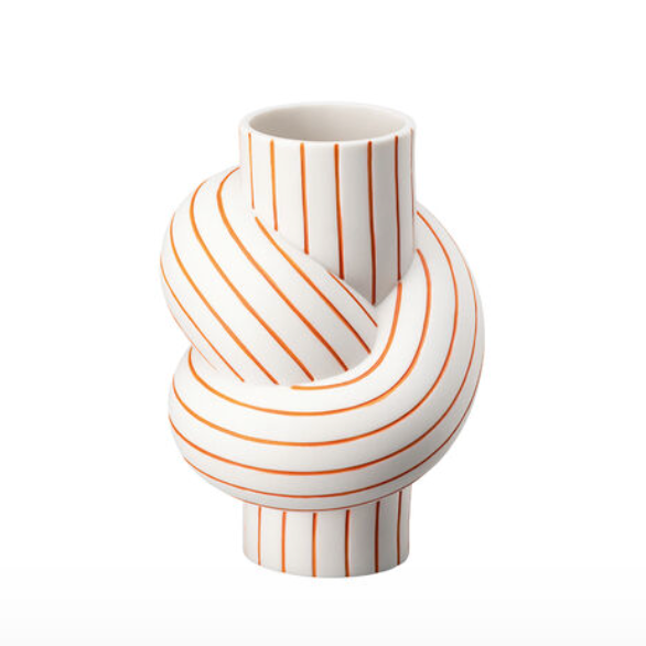 Node Stripes Mango Vase | Rosenthal