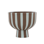 Toppu Bowl- Dusty Blue/Choko | OYOY