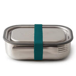 Box Appetit Stainless Steel Lunch Box Closed with Ocean Strap