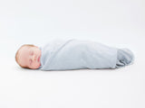 Baby Wrapped in Merino Kids Cocooi Babywrap Set in Turtle Dove