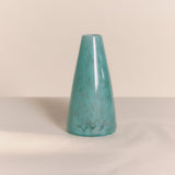 Conical Bud Vase - Recycled Robins Egg Frit | Monmouth