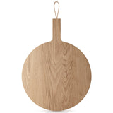 Eva Solo Nordic Wooden Round Cutting Board Flat View
