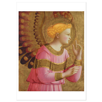 Annunciatory Angel by Fra Angelico Postcard