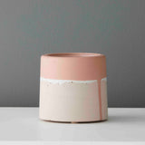 Fume Small Concrete Bell Pot in Watermelon Pink
