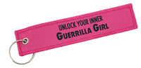 Unlock Your Inner Guerrilla Girl Keyring | Guerrilla Girls