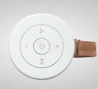 Kreafunk aFUNK Bluetooth Wireless Speaker White Buttons