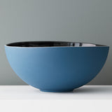 Susannah Bridges Large Shadow Bowl in Ocean Blue