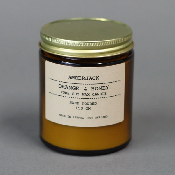 Orange and Honey Soy Candle | Amberjack