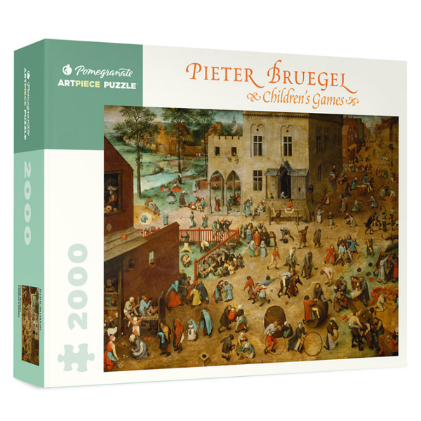 Pieter Bruegel Children’s Games - 2000-Piece Jigsaw Puzzle | Pomegranate