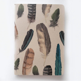 Painted Feathers Notebook - unlined | Tumbleweed