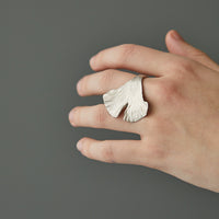 HerbertandWilks Ginkgo Leaf Ring