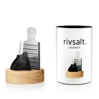 Premium Raw Liquorice with Grater | Rivsalt