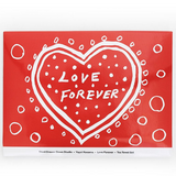 Yayoi Kusama Love Forever Tea Towel Set of 2 Gift Packaged
