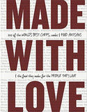 Made With Love | Recipes from 100 of the World's Best Chefs, Cooks & Food Artisans | Blackwell & Ruth