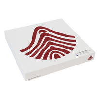 Louise Bourgeois Red Curve Bone China Plate Gift Box