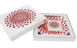Louise Bourgeois Red Dot Bone China Plate Gift Box Package