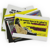 Guerrilla Girls Postcard Box Set 24 Designs