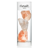 Rivsalt Refill tube with 3 Himalayan salt rocks