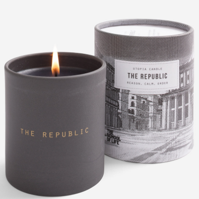 The School of Life The Republic Utopia Scented Candle in Ceramic Jar